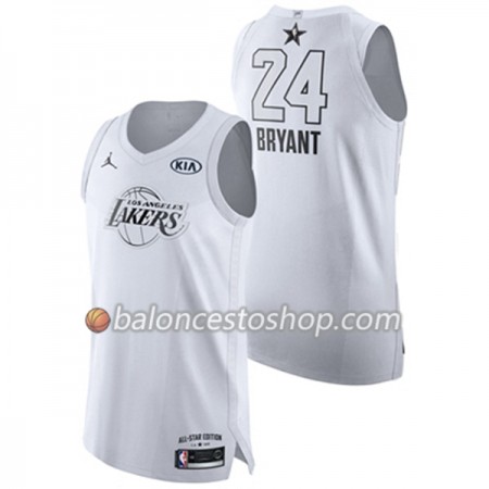 Camiseta Hombre NBA Los Angeles Lakers Kobe Bryant 24 2018 All-Star Jordan Brand Blanco Swingman
